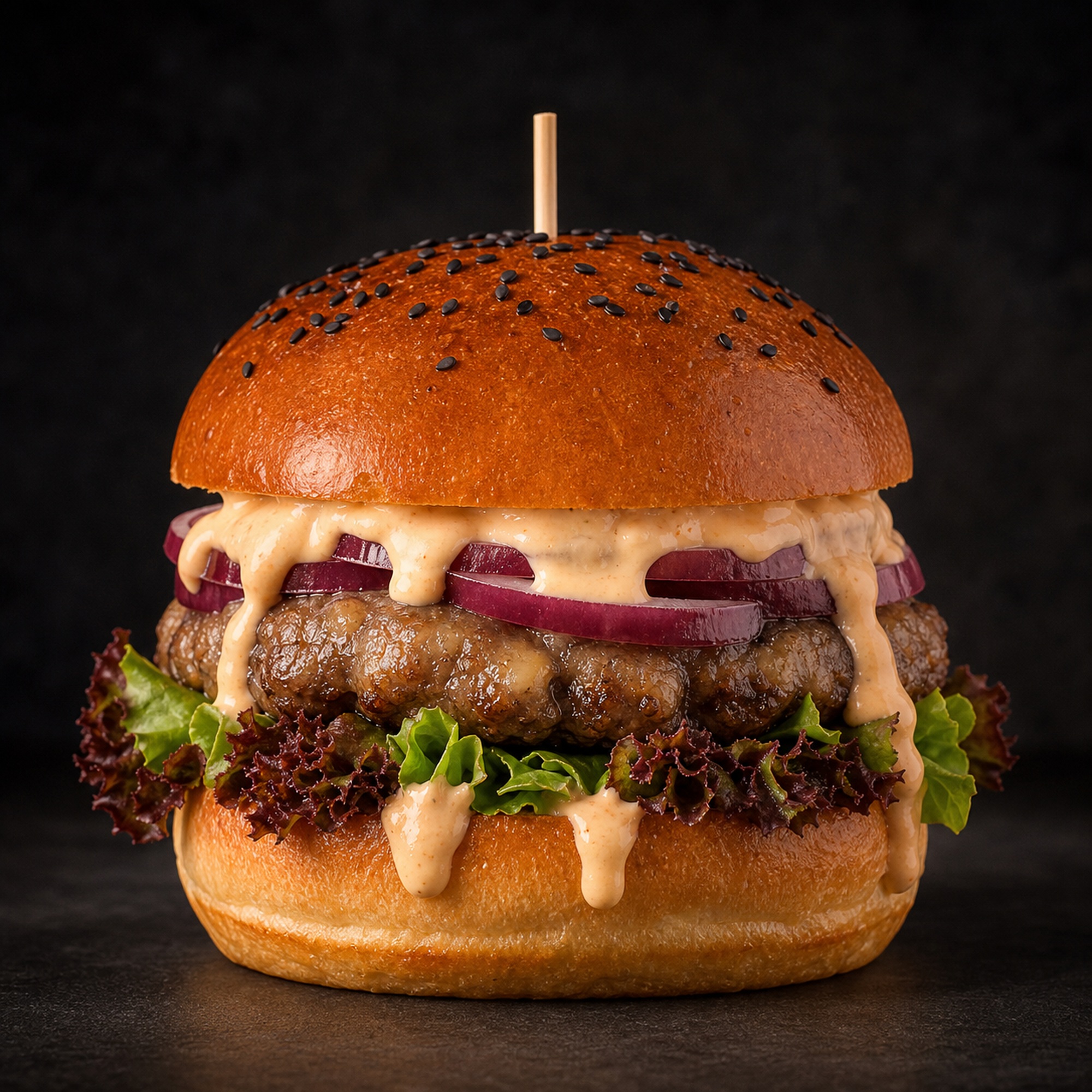 Burger Autorski – widok frontowy